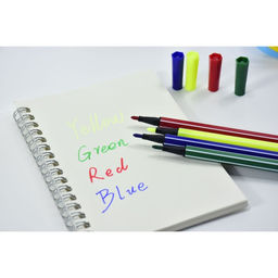 Фломастеры 24 цветов, в пластиковом пенале, Утка в очках МИКС - Simaland фото 2