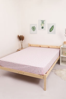 Простыня перкаль Розовое поле