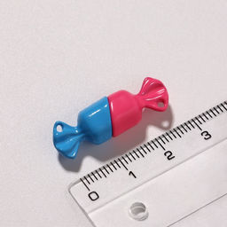 Замок магнитный «Конфета», 2 шт. розово-голубой