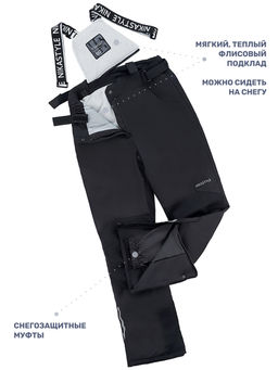 Брюки 2з4824 черный