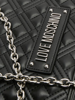 Женская сумка на плечо LOVE MOSCHINO QUILTED BAG Артикул 4374274, черный  фото 2