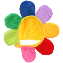 Шапка для собак и кошек "Ромашка", цвет как на фото, р L