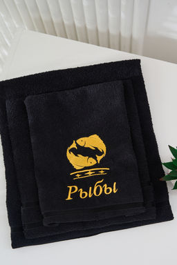 14418/10 Знаки зодиака полотенце махровое плотность 350гр