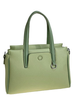 Женская сумка из искусственной кожи, цвет зеленый