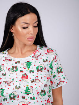 Пижама/домашний костюм ДК-308-красный - Ihomelux фото 6