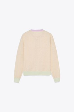 COLOUR BLOCK CARDIGAN - Zara фото 7