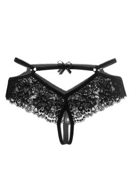 Эротические трусики Erolanta Agnes кружевные, черный (42-44)  фото 7