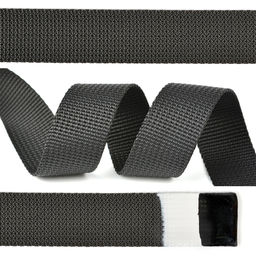 Шнурки TBY декоративные плоские 20мм 130см арт.SLF040 цв.черный уп.10шт