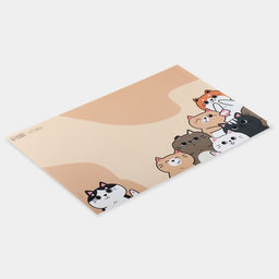 Коврик под миску «Милые котята», 43×28 см