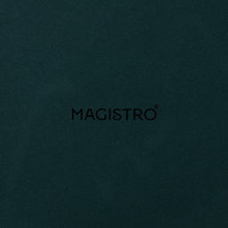Блюдо для подачи Magistro, d=20 см, с деревянной ручкой, фарфор, зелёное  фото 8