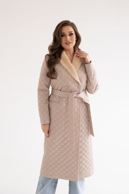 Куртка женская демисезонная 23985 (латте) - Kankan фото 11