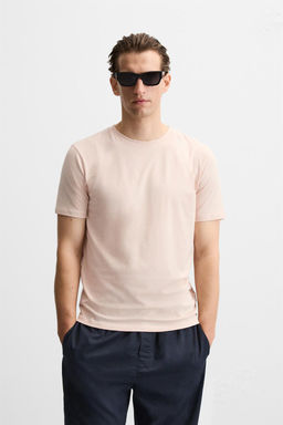 BASIC SLIM FIT T-SHIRT - Zara фото 50