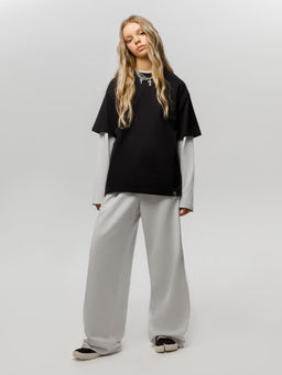 КБ 400895/светло-серый 4201 брюки дет - Cubby фото 5