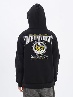 96008 Толстовка с капюшоном (футер-трехнитка) ЧЕРНЫЙ