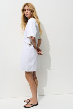 Vestido denim con hebillas - H&m фото 5