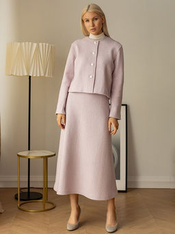 шерсть 40%, вискоза 60% юбка - Волтри фото 5