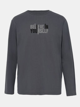 CRB wear/CWSM 60312-48 Джемпер мужской,темно-серый/Ex.Cherubino  фото 3