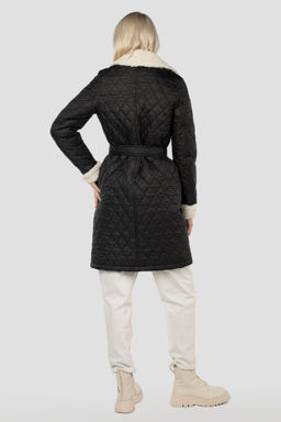 05-2138 Куртка женская зимняя (пояс) - El podio фото 5