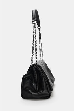 Сумка на плечо Zara Solapa Rock черная