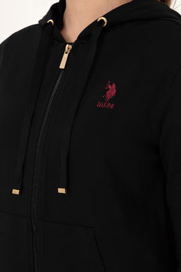 Женский черный свитшот Неожиданная скидка в корзине - U.s. polo assn фото 7