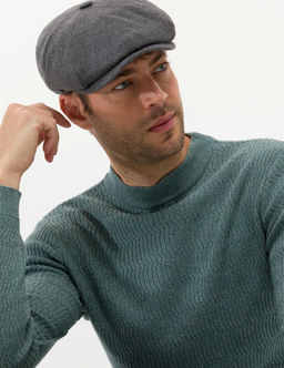 Ye_il Slim Fit Bisiklet Yaka Triko Kazak - Pierre cardin фото 2