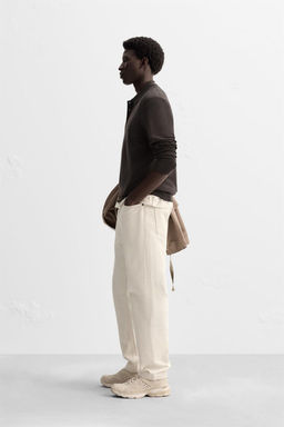 LIGHTWEIGHT WOOL AND CASHMERE KNIT POLO SHIRT - Zara фото 20