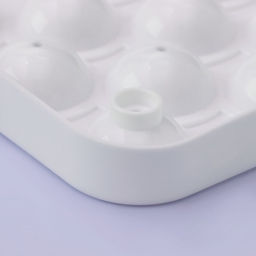 Форма для льда «Сфера», 16×12 см, 13 ячеек, цвет белый