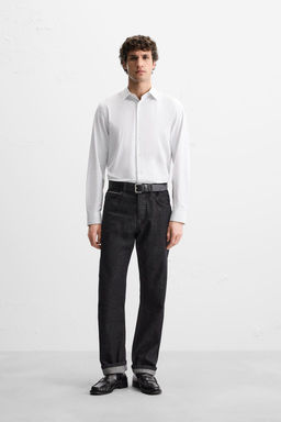 TEXTURED STRETCH SHIRT