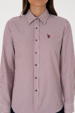 Kad_n Bordo Uzun Kollu G_mlek Sepette S_rpriz _ndirim - U.s. polo assn фото 6