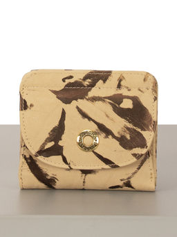 LACCOMA кошелек LA-2888-бежевый-бронзовый натуральная кожа