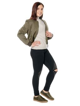 Бомберы B-8867 Хаки