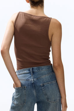 Top de canal? con tirantes finos - H&m фото 7