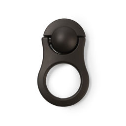 Цена за 3 шт. Ручка-кнопка CAPPIO OPENER, алюминий, цвет графит