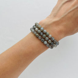 Бусины для украшений из Лабрадора 39 см