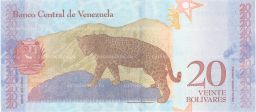 20 боливар 2018 года Венесуэла