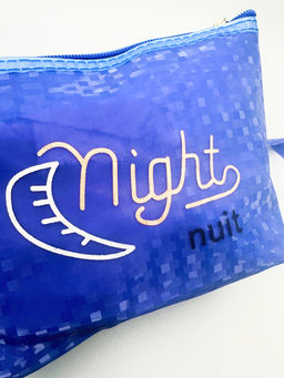 Sunflower Косметичка женская лодочка 256 Night Nuit, ярко-синий