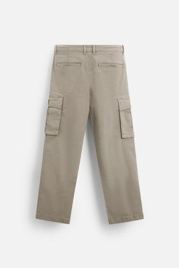 RELAXED FIT CARGO TROUSERS - Zara фото 7
