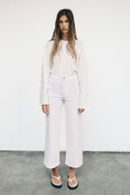 Z1975 HIGH-WAIST COMFORT CULOTTES - Zara фото 13