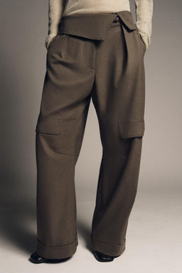 ZW COLLECTION CARGO TROUSERS - Zara фото 8