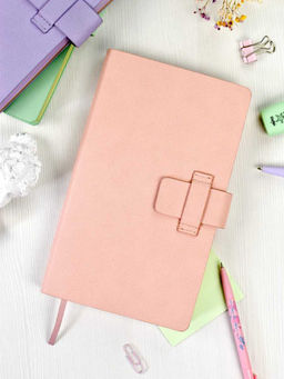 Ежедневник недатированный ESCALADA, А6+, 160 л., арт. 67274/ 20 КРАСТ ПЕПЕЛЬНО-РОЗОВЫЙ