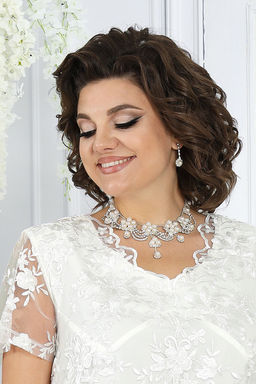 Платье Ninele 7431-Р темно-синий - Mira fashion фото 820