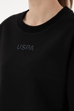 Kad_n Siyah Oversize Bisiklet Yaka Ti__rt Sepette S_rpriz _ndirim - U.s. polo assn фото 7