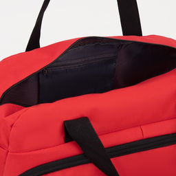 Сумка спортивная на молнии, 2 наружных кармана, цвет красный - Simaland фото 4