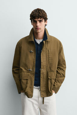 PARKA RELAXED FIT ALAMARES / Aceite - Zara фото 2