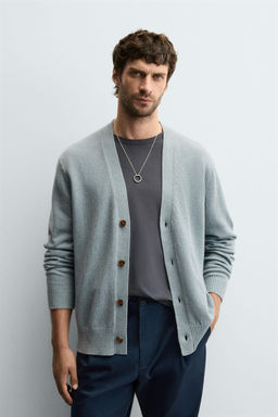 COTTON - CASHMERE CARDIGAN - Zara фото 2