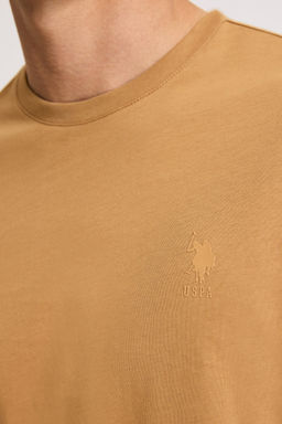 Erkek Regular Fit Bisiklet Yaka Coconut Basic Ti__rt - U.s. polo assn фото 6