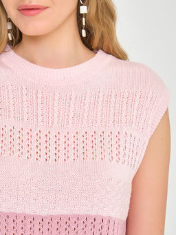 Блузка вязаная