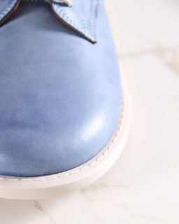 Туфли 181.ОКСЕbe.Вакса джинс+бежевый