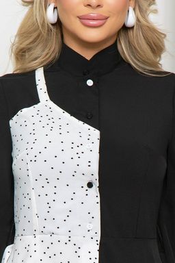 Платье Королева красоты (блэк энд вайт) П5281 - Lt collection фото 2