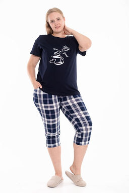 Пижама М324295Пср синий/розовый - Елена фото 2